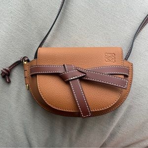 Loewe gate bag brown